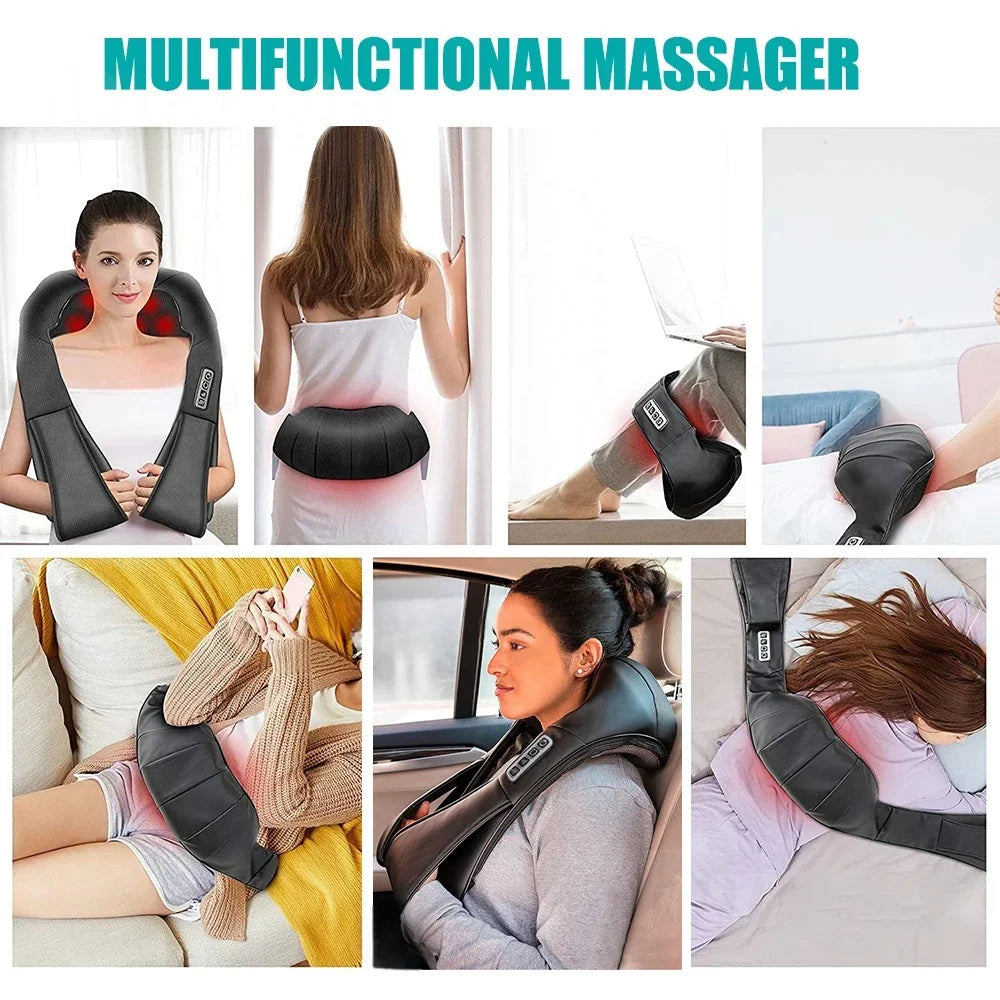 Shiatsu Neck and Shoulder Massager with Heat