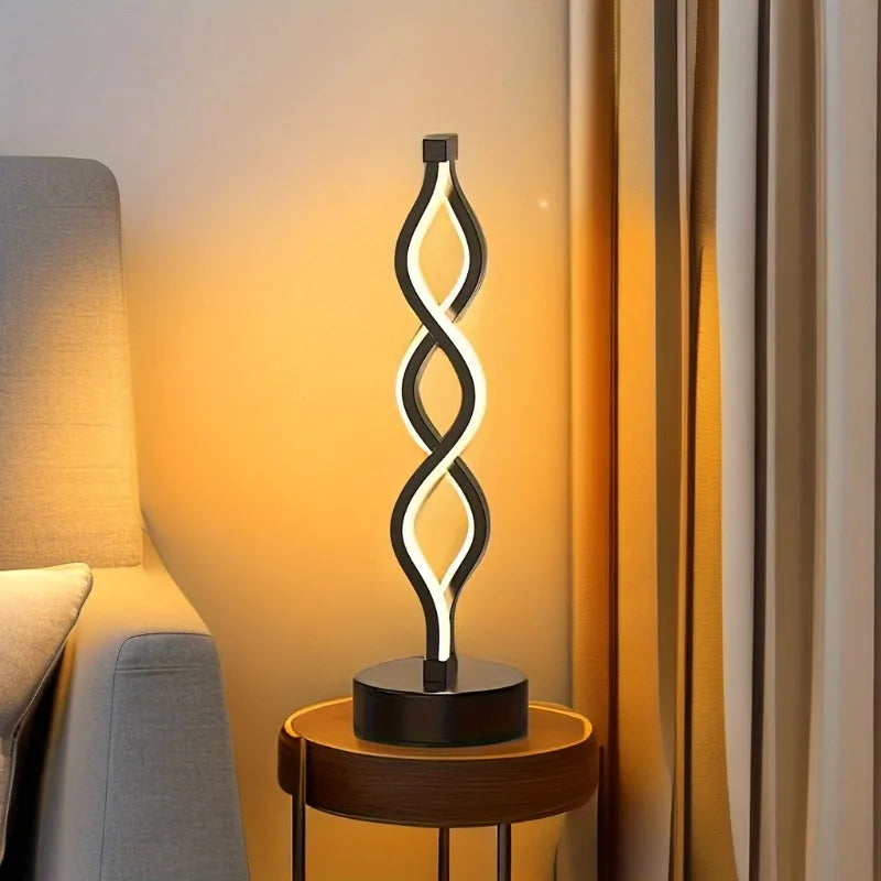 Color Changing LED Desk Lamp USB Powered for Home Decor