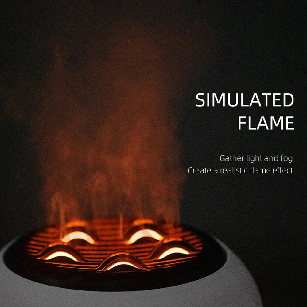 350ml Aromatherapy Humidifier with Remote Control Lighting