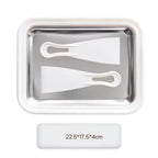 Aluminum Ice Cream Maker Pan for DIY Frozen Yogurt