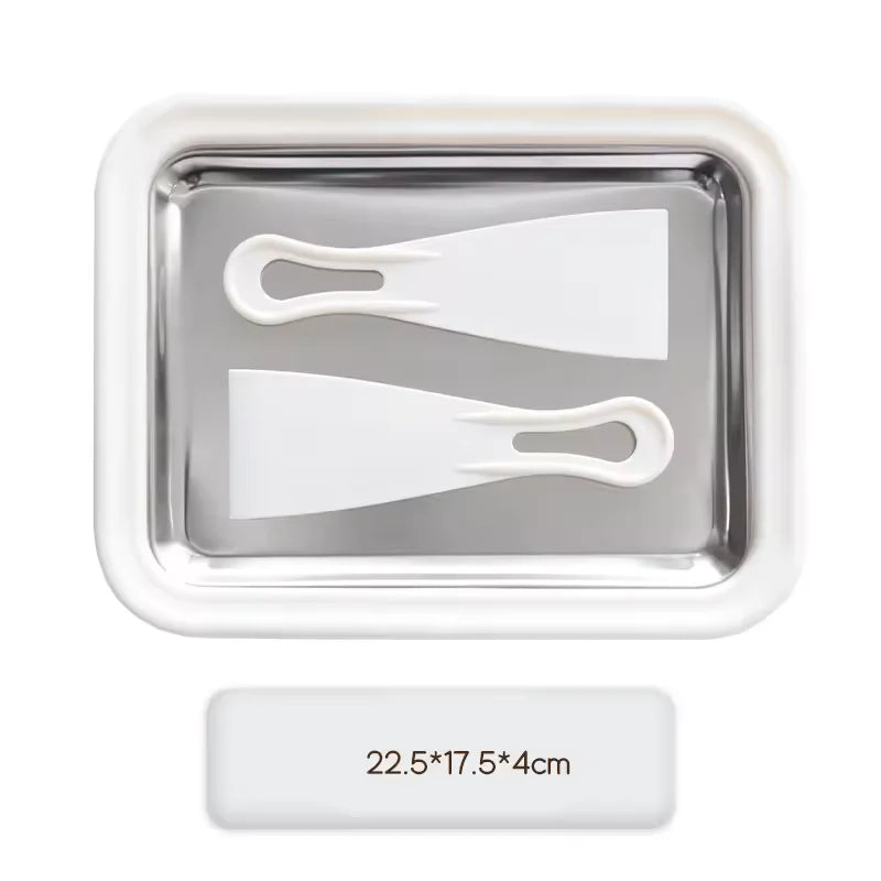 Aluminum Ice Cream Maker Pan for DIY Frozen Yogurt