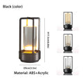 Cordless LED Table Lamp for Desk and Camping Use