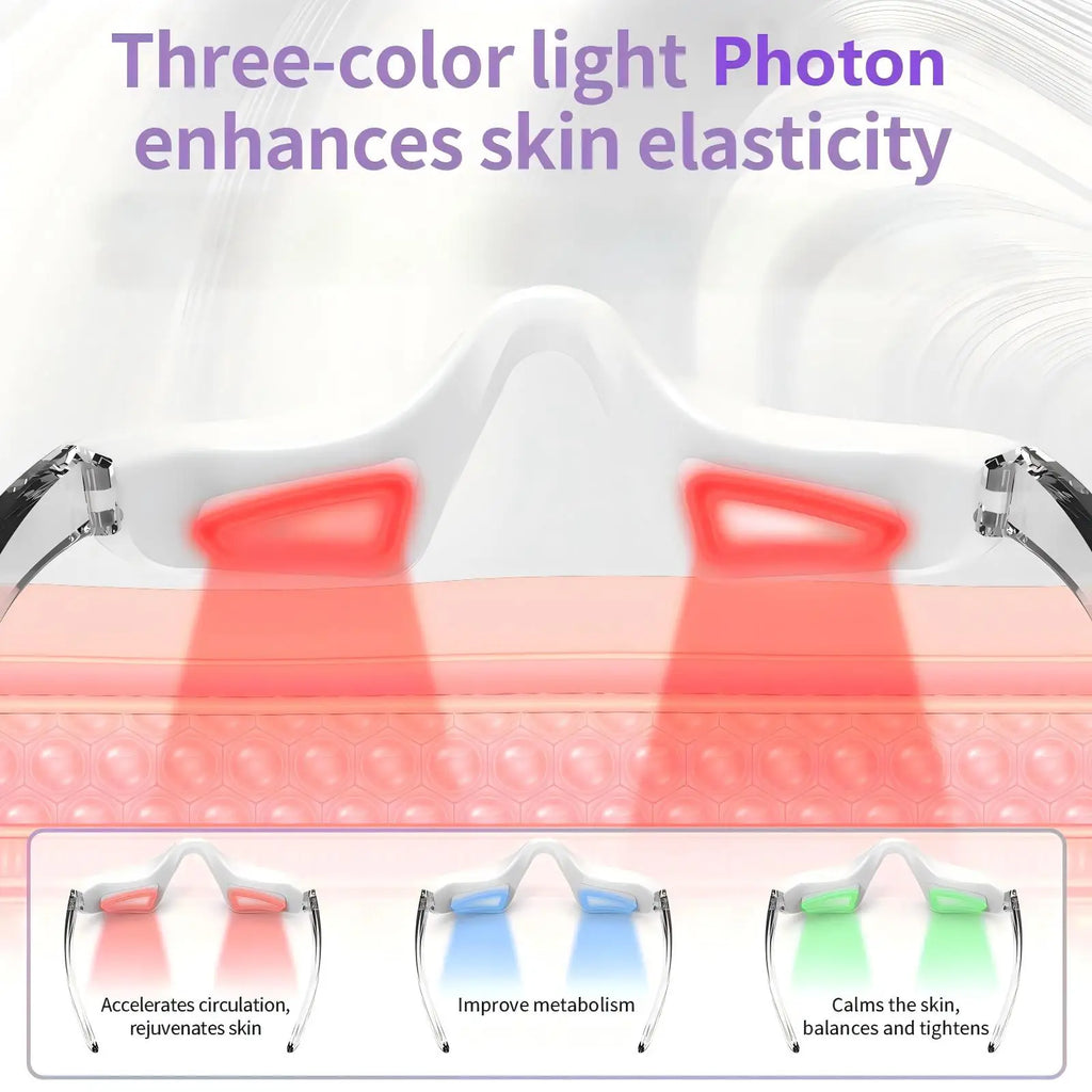 LED Under Eye Massager 3D Microcurrent Beauty Device