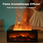 Imitation Flame Aromatherapy Humidifier for Winter