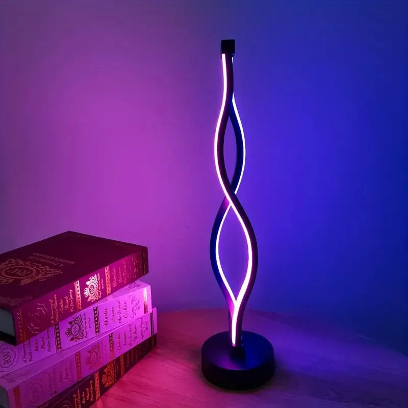 Nordic Black Table Lamp Minimalist Bedroom Lighting