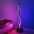Nordic Black Table Lamp Minimalist Bedroom Lighting