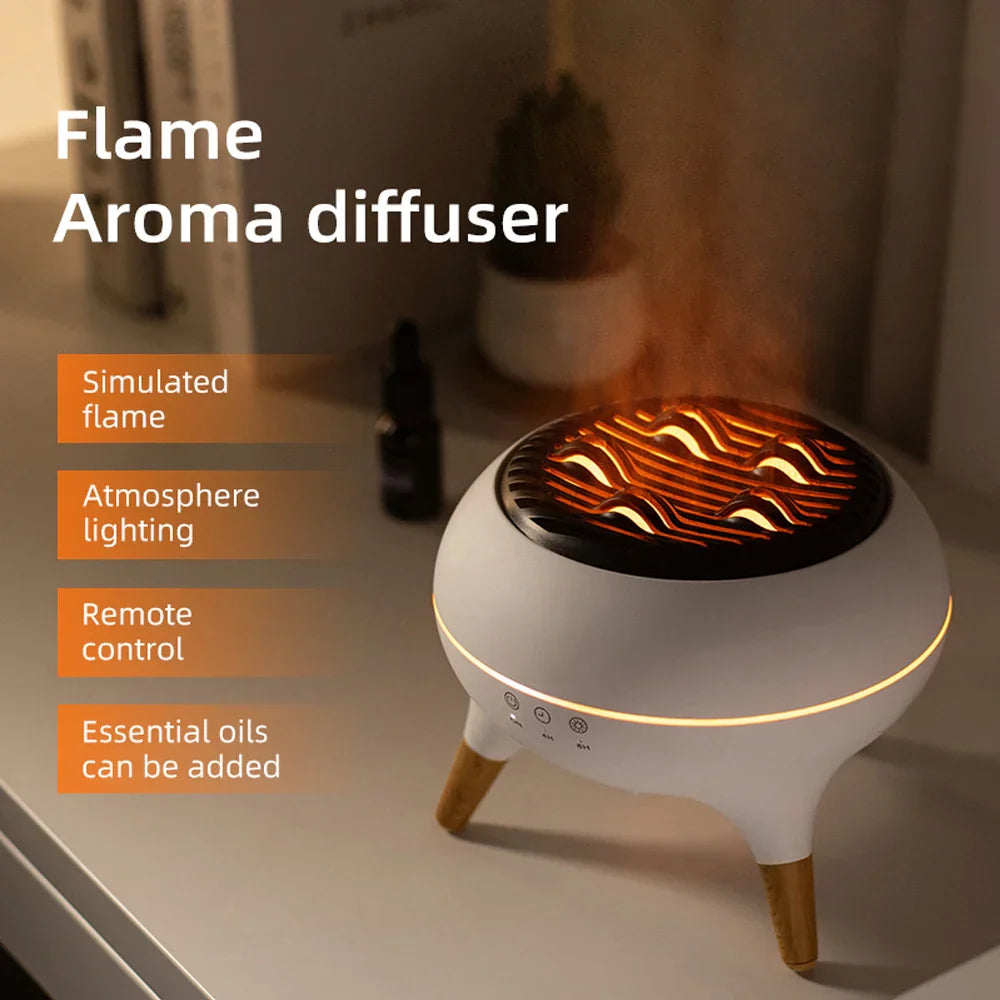 350ml Aromatherapy Humidifier with Remote Control Lighting