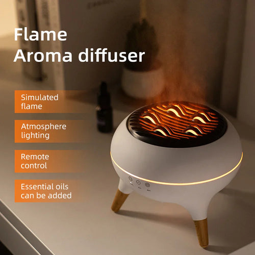 350ml Aromatherapy Humidifier with Remote Control Lighting