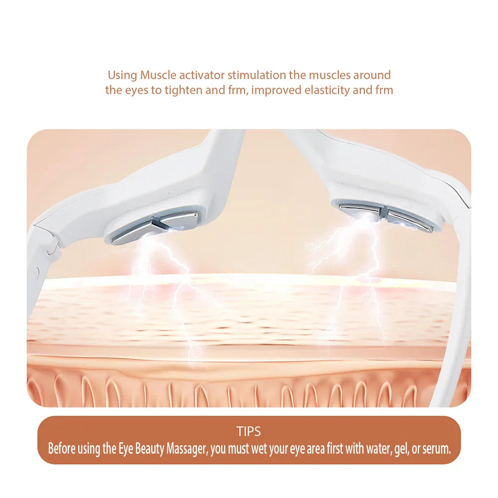 3D Eye Massager for Fatigue Relief and Dark Circles