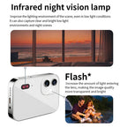 64MP 4K CCD Digital Camera with Touch Screen and Zoom