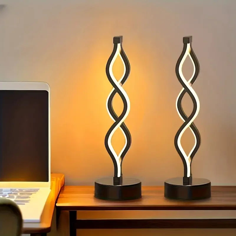 Color Changing LED Desk Lamp USB Powered for Home Decor