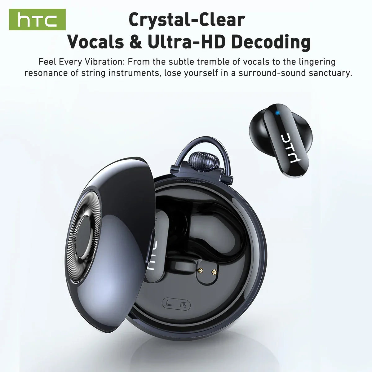 Ai Translation Smart Assistant HTC NE71 Wireless Bluetooth Earphones