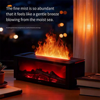 Imitation Flame Aromatherapy Humidifier for Winter