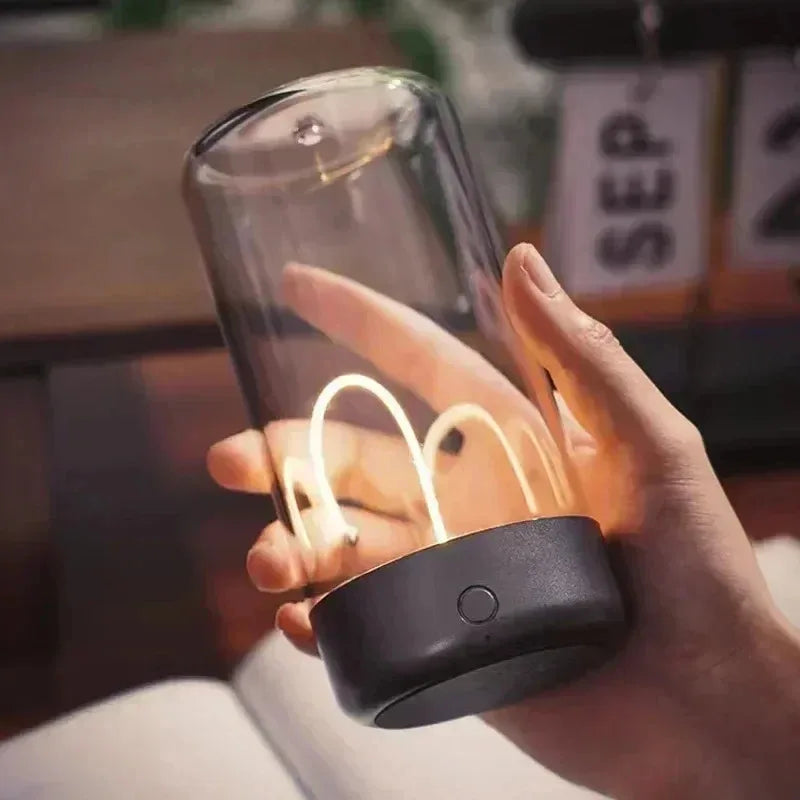 Portable Magnetic Night Light with Type-C Charging