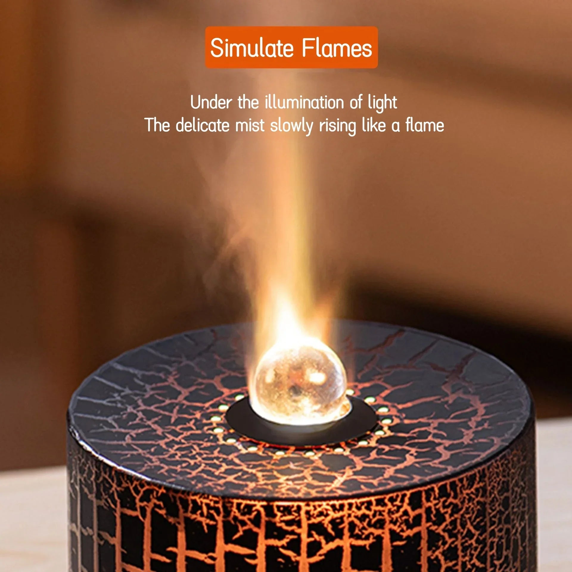 230ML Ultrasonic Aroma Diffuser with Remote Control