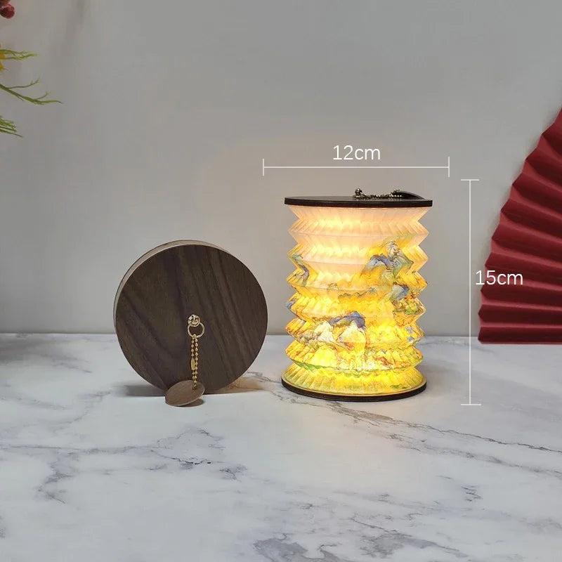 Dimmable LED Portable Black Table Lamp for Bedroom