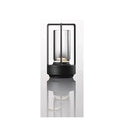 Black Crystal LED Touch Table Lamp for Bedroom