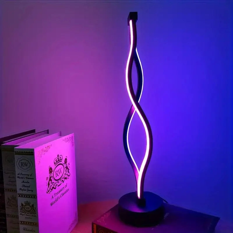 Nordic Black Table Lamp Minimalist Bedroom Lighting