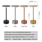 LED Touch Sensor Table Lamp USB Rechargeable Night Light