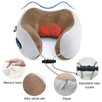 Neck Massager Pillow with Heat and Vibration Relief