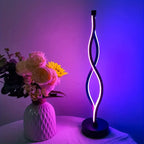 Nordic Black Table Lamp Minimalist Bedroom Lighting