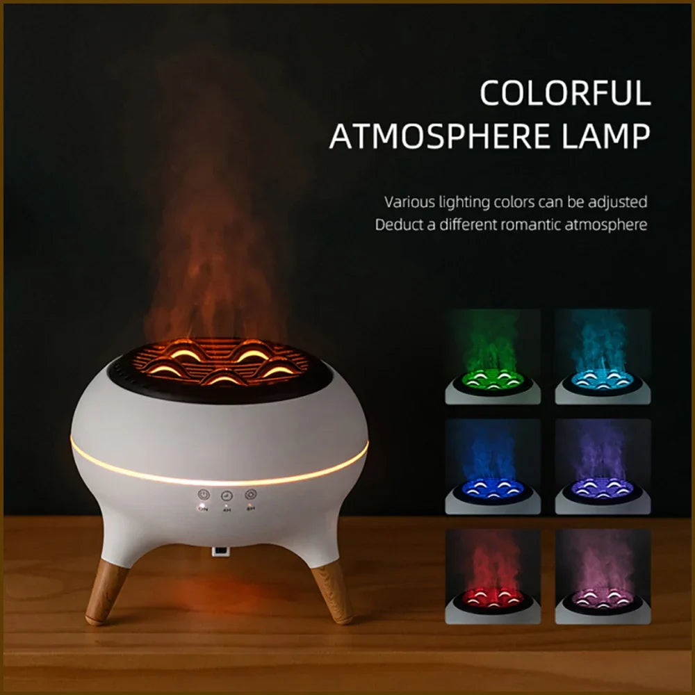 350ml Aromatherapy Humidifier with Remote Control Lighting