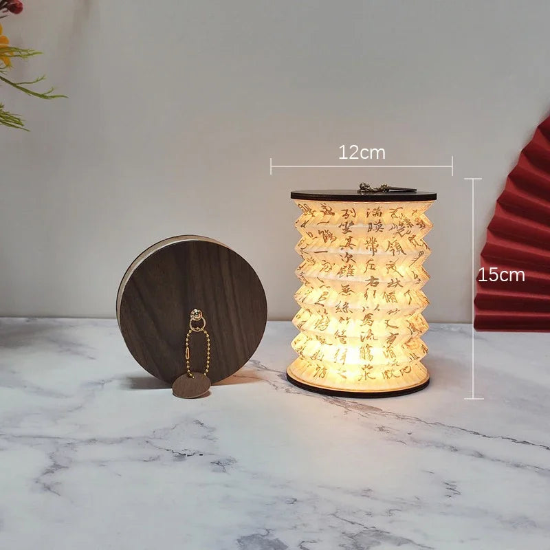 Dimmable LED Portable Black Table Lamp for Bedroom