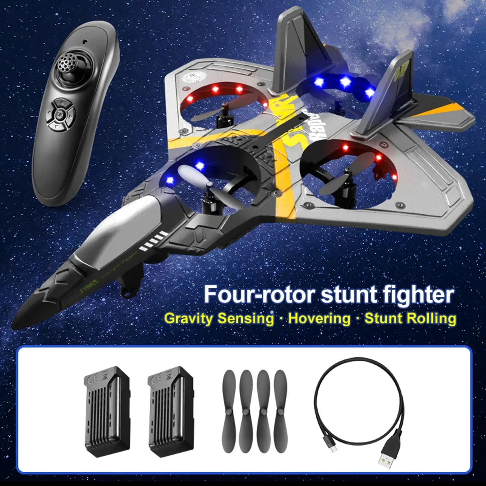 V17 RC Fighter Plane EPP Foam Remote Control Airplane