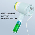 Rechargeable Electric Cleaning Brush for Kitchen and Bathroom