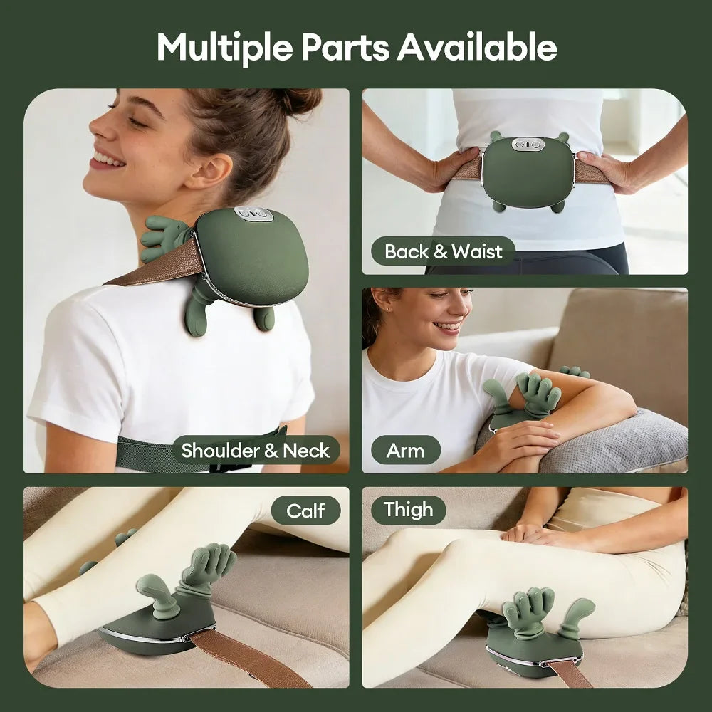 4D Bionic Finger Neck Shoulder Massager Wireless