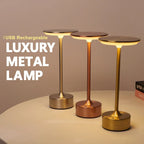 LED Touch Sensor Table Lamp USB Rechargeable Night Light