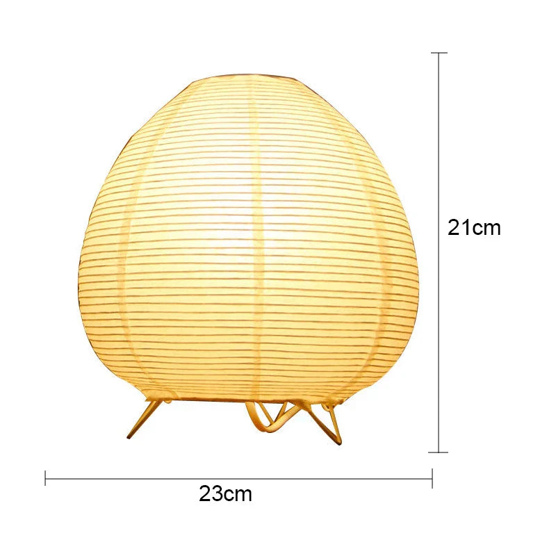 Nordic LED Table Lamp White Aluminum Wabi Sabi Style