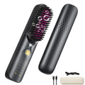 Cordless Hair Straightener Brush 10000mAh Fast Heating