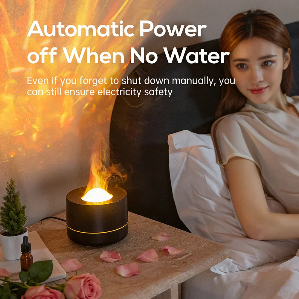 Galaxy Projection Air Humidifier with 7-Color Lights