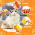 3 in 1 Cat Dog Steam Brush Electric Grooming Tool