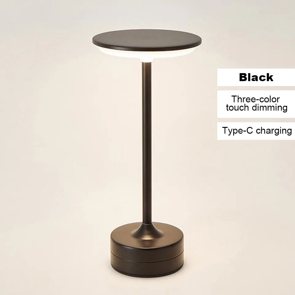 LED Touch Sensor Table Lamp USB Rechargeable Night Light