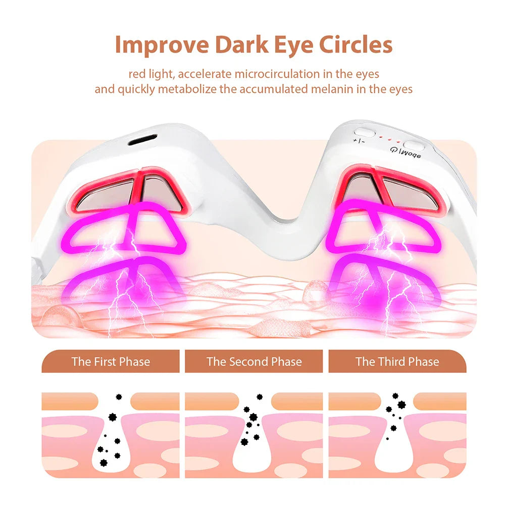 3D Eye Massager for Fatigue Relief and Dark Circles