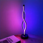 Nordic Black Table Lamp Minimalist Bedroom Lighting