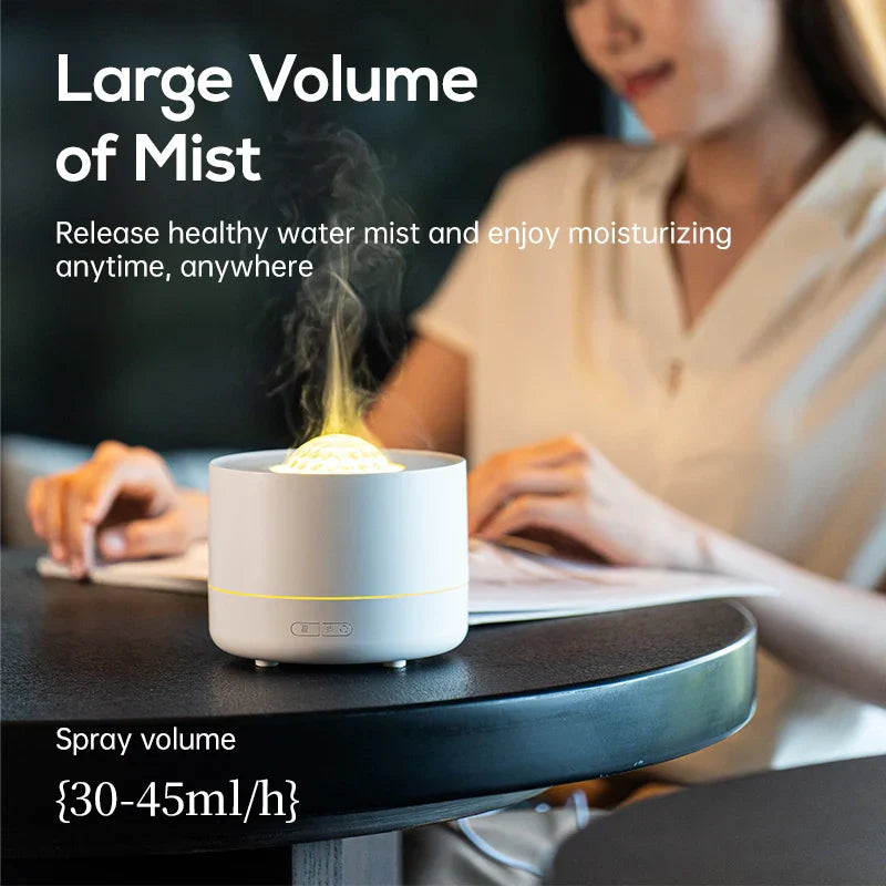 Galaxy Projection Air Humidifier with 7-Color Lights