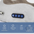 Neck Massager Pillow with Heat and Vibration Relief